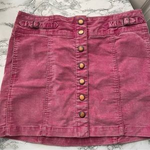 Vintage button skirt